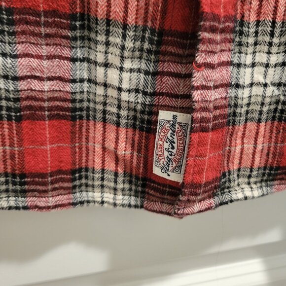 Flag & Anthem Flannel LS Shirt Size Medium - Picture 4 of 4